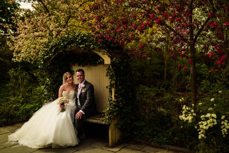 Summer Comes Early For A Wedding At Styal Lodge