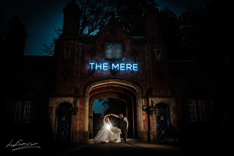 Cocktails And Blue Sky Dreams For a Wedding At The Mere