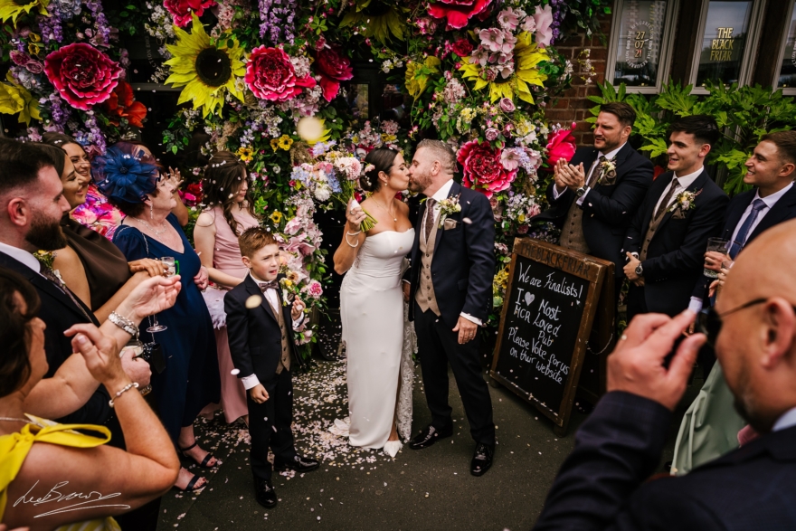Wedding At The Black Friar In Salford