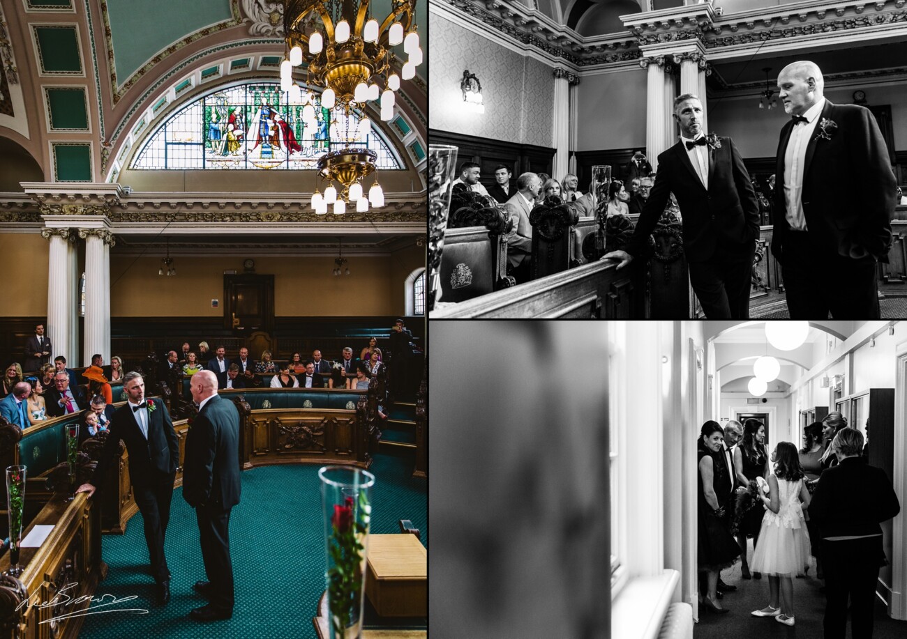 Stockport Town Hall Ballroom Wedding 0020