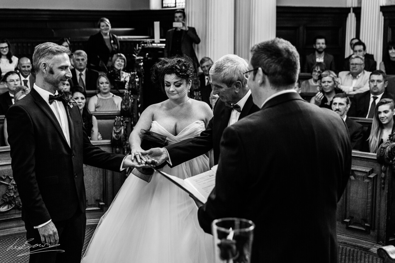 Stockport Town Hall Ballroom Wedding 0032