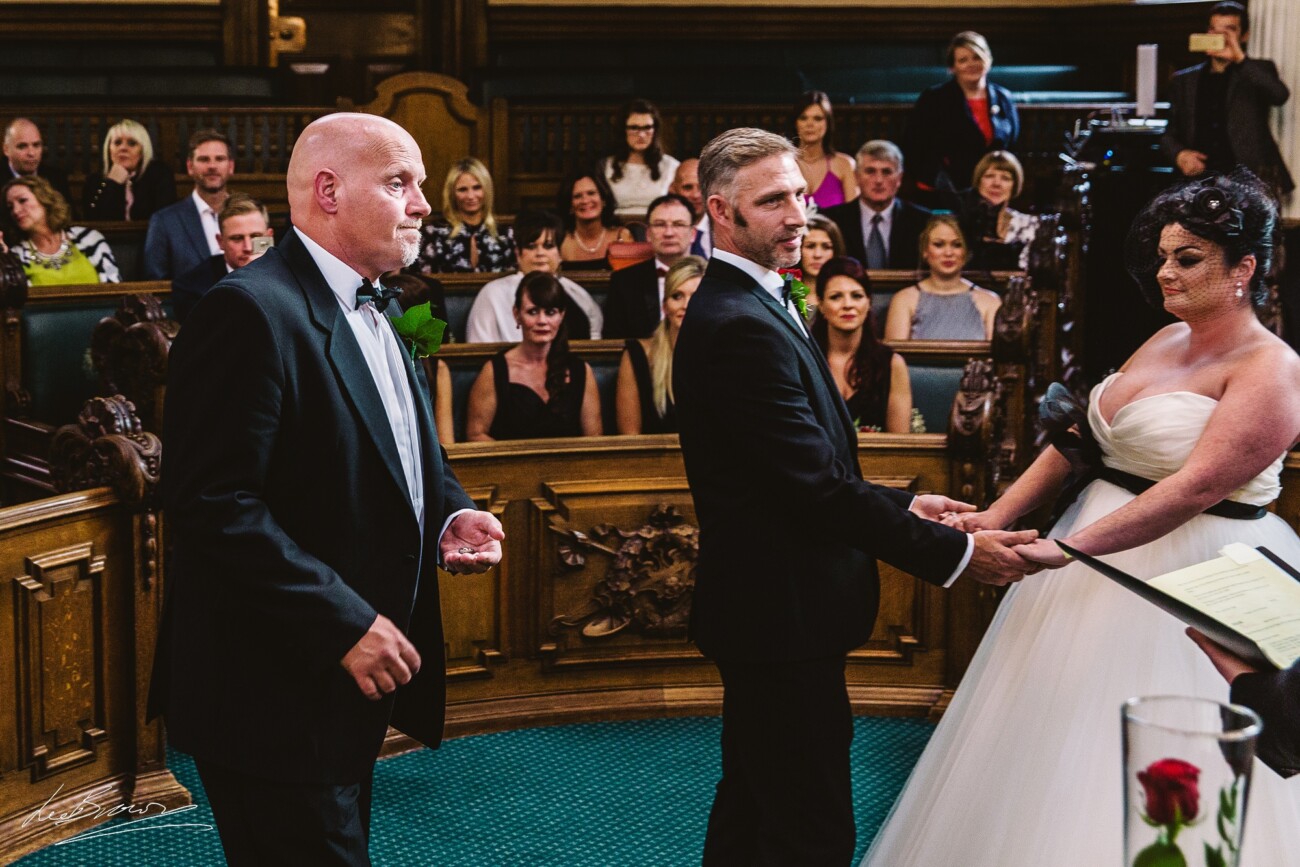Stockport Town Hall Ballroom Wedding 0036