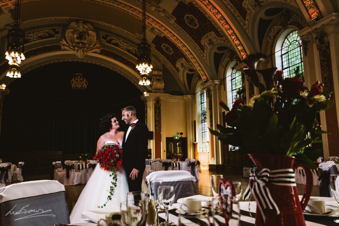 Stockport Town Hall Ballroom Wedding 0048