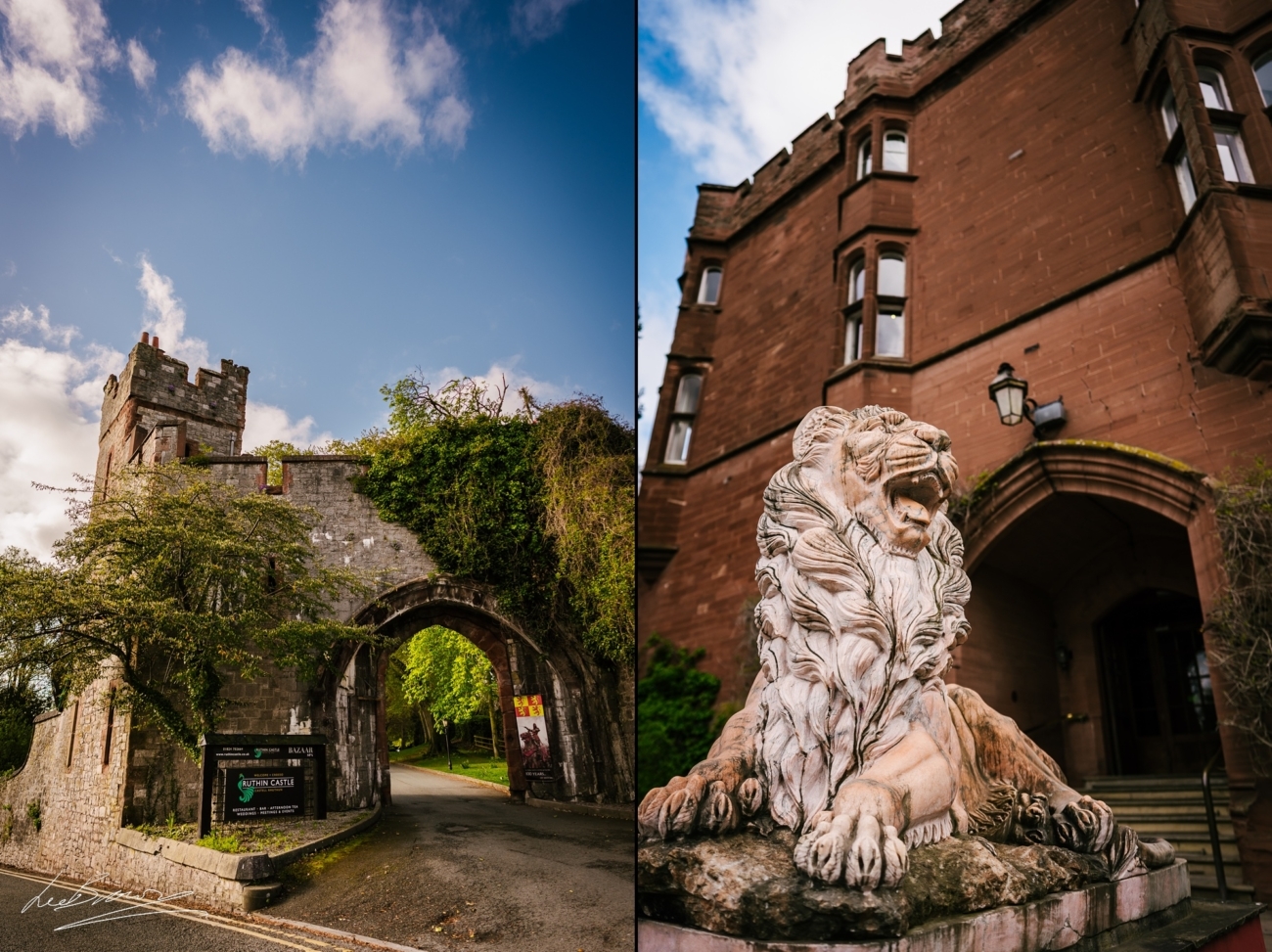 Ruthin Castle Hotel Spa Wedding 0002