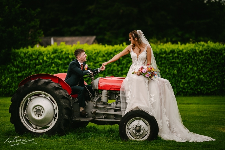 Wedding At Hyde Bank Farm